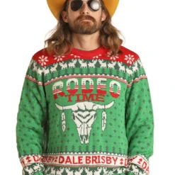 Men's Rock & Roll Cowboy Dale Brisby Sweater #RRUT32R0LB