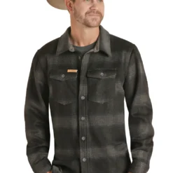 Men's Powder River Wool Shirt Jacket #PRMO92RZZ4