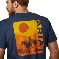 Men's Ariat Mustang Fever T-Shirt #10045275 -Deals Classy Mania Store 1886517b2145b0335f25521dd31d27f4