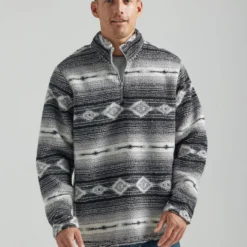 Men's Wrangler 1/4 Zip Sherpa Pullover #112318250