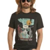 Men's Rock & Roll Cowboy Dale Brisby T-Shirt #RRUT21R069