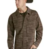 Men's Rock & Roll Cowboy Shirt Jacket #RRMO92RZWM