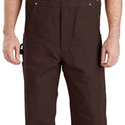 Men's Carhartt Dark Brown Bibs #102776-DKB