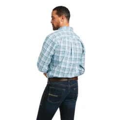Men's Ariat Pro Series Isaiah Fitted Button Down Shirt #10039254-C -Deals Classy Mania Store 3830200ff32a36f43a96bd19c979ab0f