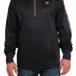 Men's Cinch Black Hoodie #MWK1240001