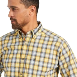 Men's Ariat Pro Series Team Olen Classic Fit Button Down Shirt #10039243-C -Deals Classy Mania Store 3ba8c338c0eecd202ce2a09e81e8e0b9