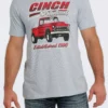 Men's Cinch Grey T-Shirt #MTT1690514