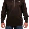 Men's Cinch Brown Hoodie #MWK1240002