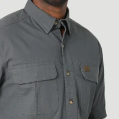 Men's Wrangler Riggs Button Down Shirt #112317240 -Deals Classy Mania Store 743da66f0283e125cd4e8054181e0825 scaled