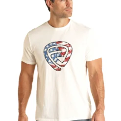 Men’s Rock & Roll Cowboy T-Shirt #RRUT21R1C4