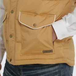 Men's Cinch Quilted Vest #MWV1578001GLD -Deals Classy Mania Store 868a5153f89676ce2999ccc5b90b18fa