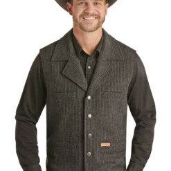 Men's Powder River Wool Vest #PRMO98RZZK