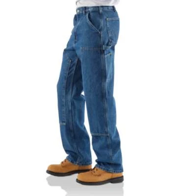 Men's Carhartt Original-Fit Washed Logger Double-Front Work Pant #B73DST 3 Men's Carhartt Original-Fit Washed Logger Double-Front Work Pant #B73DST - Image 3