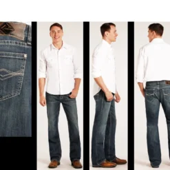 Men's Rock & Roll Cowboy Reflex Double Barrel Jean #M0D3466-C