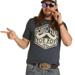 Men's Leroy Gibbons By Rock & Roll Cowboy T-Shirt #P9-3019