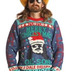 Men's Rock & Roll Cowboy Dale Brisby Sweater #RRUT32R0LC