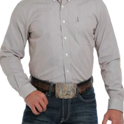Men's Cinch Button Down Shirt #MTW1347025-C