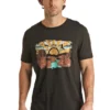 Men's Rock & Roll Cowboy T-Shirt #RRUT21R063