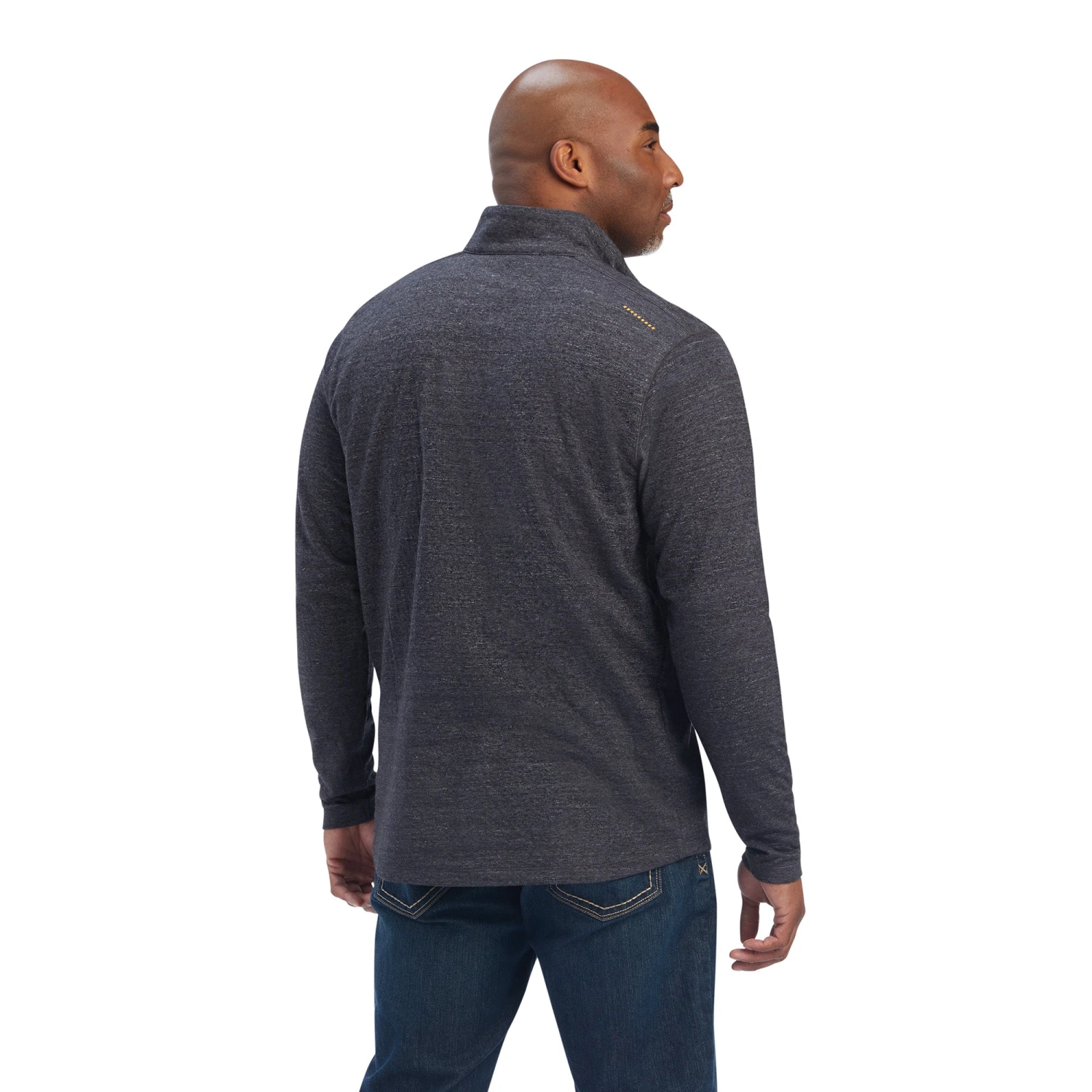 Men's Ariat Rebar Foundation 1/4 Zip Shirt #10041415 2 Men's Ariat Rebar Foundation 1/4 Zip Shirt #10041415 - Image 2
