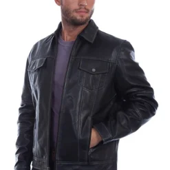 Men's Scully Leather Jacket #1032