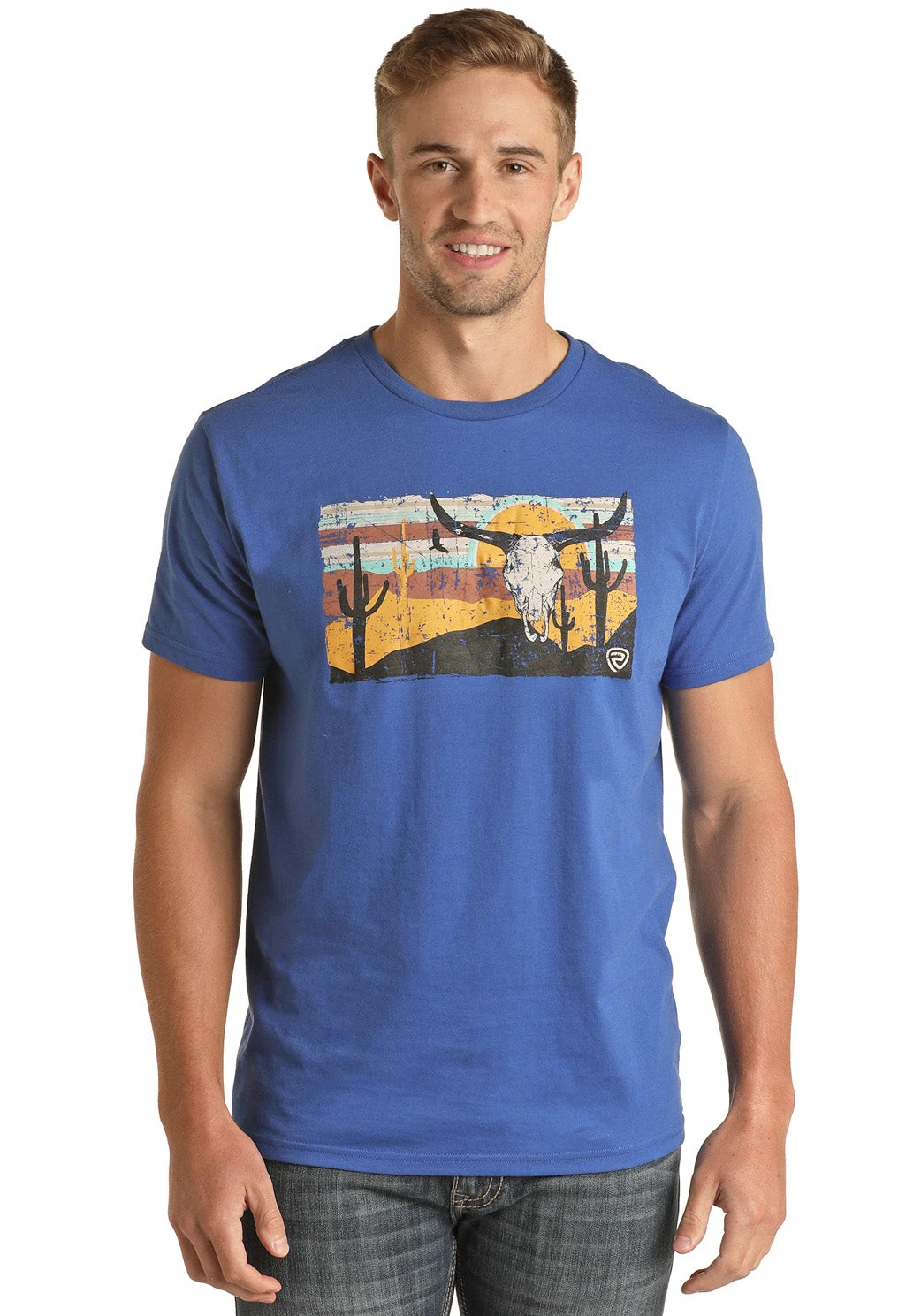 Men's Rock & Roll Cowboy T-Shirt #RRMT21RZMC 1 Men's Rock & Roll Cowboy T-Shirt #RRMT21RZMC