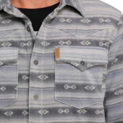 Men's Cinch Button Down Shirt Jacket #MWJ1580001 -Deals Classy Mania Store cf8905681dc0ecfd46d34e0362e1a9b5