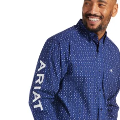 Men's Ariat Blue Team Wolf Button Down Long Sleeve #10038089-C 6 Men's Ariat Blue Team Wolf Button Down Long Sleeve #10038089-C -Deals Classy Mania Store d56eb9a9fcfd6915601e02895dbfa8d1