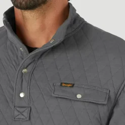Men's Wrangler Quilted Pullover Jacket #112318464 -Deals Classy Mania Store d7d6653e40bd81100adf77d401cefcbb 4e7e9142 eab9 4ad1 a95f dfc34fc6e4a6