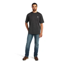 Men's Ariat Charger Vertical Flag T-Shirt #10040632 -Deals Classy Mania Store eb49a3c2a2b7bf953630e60168698e49