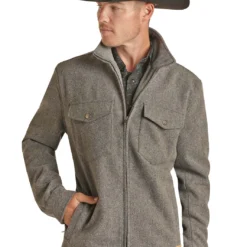 Men's Powder River Wool Jacket #PRMO92RZZA