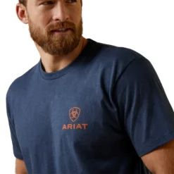 Men's Ariat Mustang Fever T-Shirt #10045275 -Deals Classy Mania Store f39f11d963e7fd61b8cd07cd2b7193bf