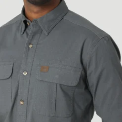 Men's Wrangler Riggs Button Down Shirt #112317240 -Deals Classy Mania Store fb0fa6b5245b8fad7234782251465861 scaled