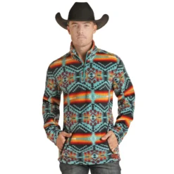 Men's Powder River Fleece Pullover #PRMO91RZXV