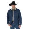 Men's Wrangler Blanket Lined Denim Jacket #74270PW